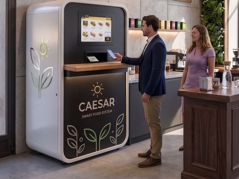 CAESAR® nell’area caffè di un ufficio